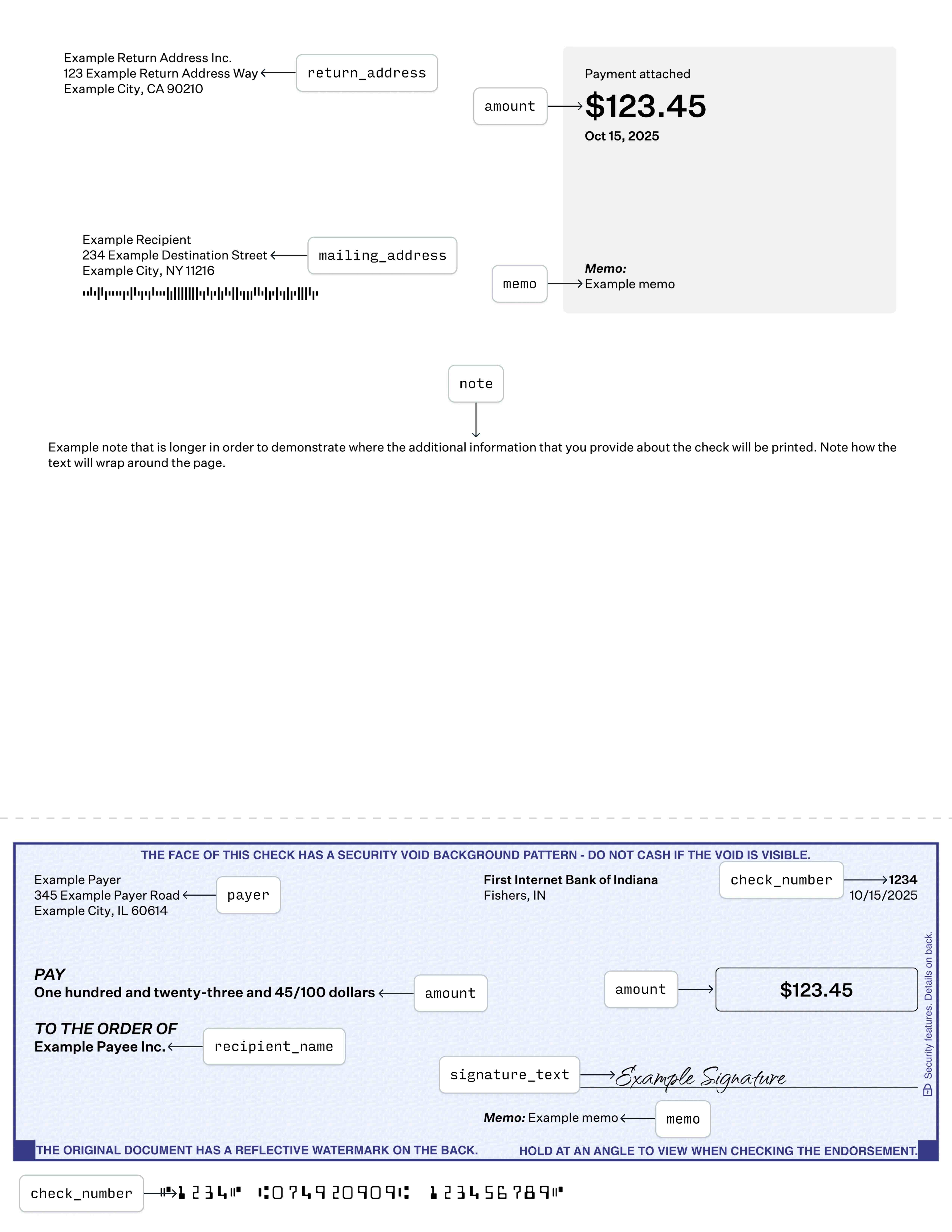 Physical Check image